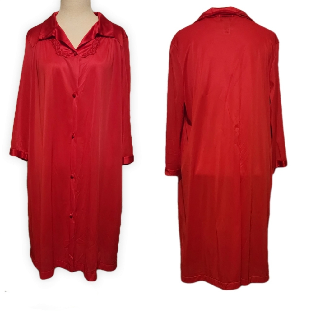Vanity Fair Red Robe
